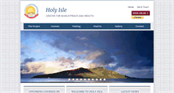Desktop Screenshot of holyisle.org